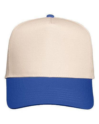 Put it on my husband's tab Embroidered Adjustable Five-Panel Twill Hat