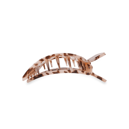 Blonde Tortoise Medium Flat Square Hair Clip